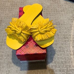 Tory Burch rope flat sandals size 7.5